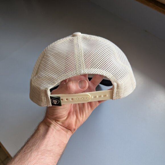 Men's Howler Brothers Posse Adjustable Hat in Cream Color - Picture 4 of 7